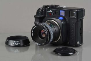 A Mamiya 7 II Medium Format Rangefinder Camera,