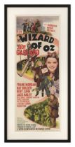 The Wizard of Oz (1939) . Original US poster, re-release 1949. . Unframed: 36 x 14 in. (91 x 36 cm).