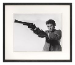 Magnum Force (1973) . Original US silver gelatin semi-gloss double-weight photograph, signed by