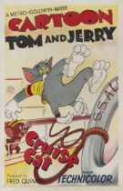 Cruise Cat (1952) . Original US poster. . Unframed: 41 x 27 in. (104 x 69 cm). . Linen backed. .