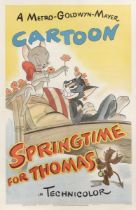 Springtime for Thomas (1946) . Original US poster. . Unframed: 41 x 27 in. (104 x 69 cm). . Linen