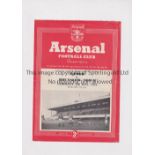 NEUTRAL AT ARSENAL Programme for the London Senior Cup Final on 8/5/1954, Ilford v Hounslow at