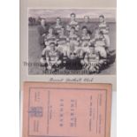 1946 AMATEUR CUP SEMI-FINAL AT DULWICH HAMLET / BARNET Programme for Barnet v Marine 30/3/1946,