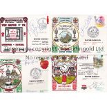 ARSENAL / AUTOGRAPHS Fourteen First Day Covers, 10 are individually signed including George