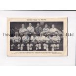 1961 FA CUP FINAL / TOTTENHAM HOTSPUR AUTOGRAPHS Programme for Tottenham v Leicester City signed
