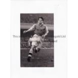 ARSENAL An 8" X 5" B/W Press photo, with a stamp and paper notation on the back, of Doug Lishman