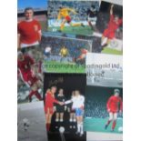 WALES AUTOGRAPHS 1950s - 1990s Ten 12" X 8" photos each signed by the player featured including