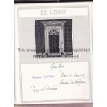 FIVE PRIME MINISTER / AUTOGRAPHS Hardback book and dust jacket, The Queen's Pictures with a Ex-