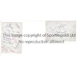 KEN DODD AUTOGRAPH An album sheet signed "Yours Toothfully!". Good