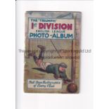 THE TRIUMPH FOOTBALL PHOTO ALBUM First Division album with 22 team groups issued in 1925.
