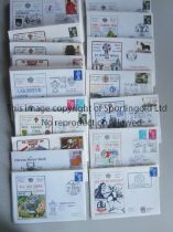 FOOTBALL FIRST DAY COVERS Fifty UK issues from the 1970's including Cup Final. Some minor