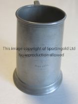 MANCHESTER CITY / FESTIVAL OF BRITAIN Pewter tankard inscribed "Festival of Britain Manchester