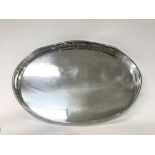 Large silver plated tray- NO RESERVE
