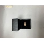 9ct rose gold signet ring, Chester, 8.3g