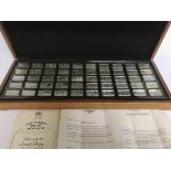 A cased 1000 years of the British monarchy set. 50