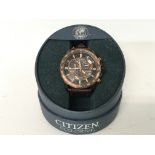 A boxed citizens eco-drive, seen working.