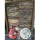 Two boxes of 7inch singles by various artists from
