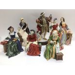 A Royal Doulton figure of Henry VIII HN3350 and hi