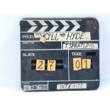 An original movie clapperboard for the 1988 film '