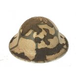 WW2 British MK II Helmet found in Malta with "Bric