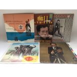 Five Elvis Costello LPs comprising This Year's Mod