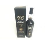 1 liter Loch Dhu black whisky 10 years single malt