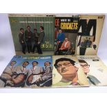 Eleven Buddy Holly and The Crickets LPs. Condition