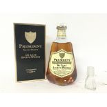 President Special Reserve De Luxe Scotch Whiskey b