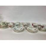 Royal Albert Flower Of The Month Cups and Saucers