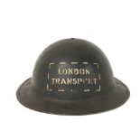 WW2 British Homefront British Transport Helmet.