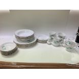 A royal Stafford china tea and dinner set