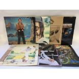 Seven Elton John LPs comprising Goodbye Yellow Bri