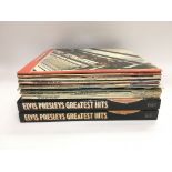 A small collection of LPs by various artists inclu