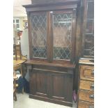 A late Victorian bookcase. 186 x 101cm NO RESERVE