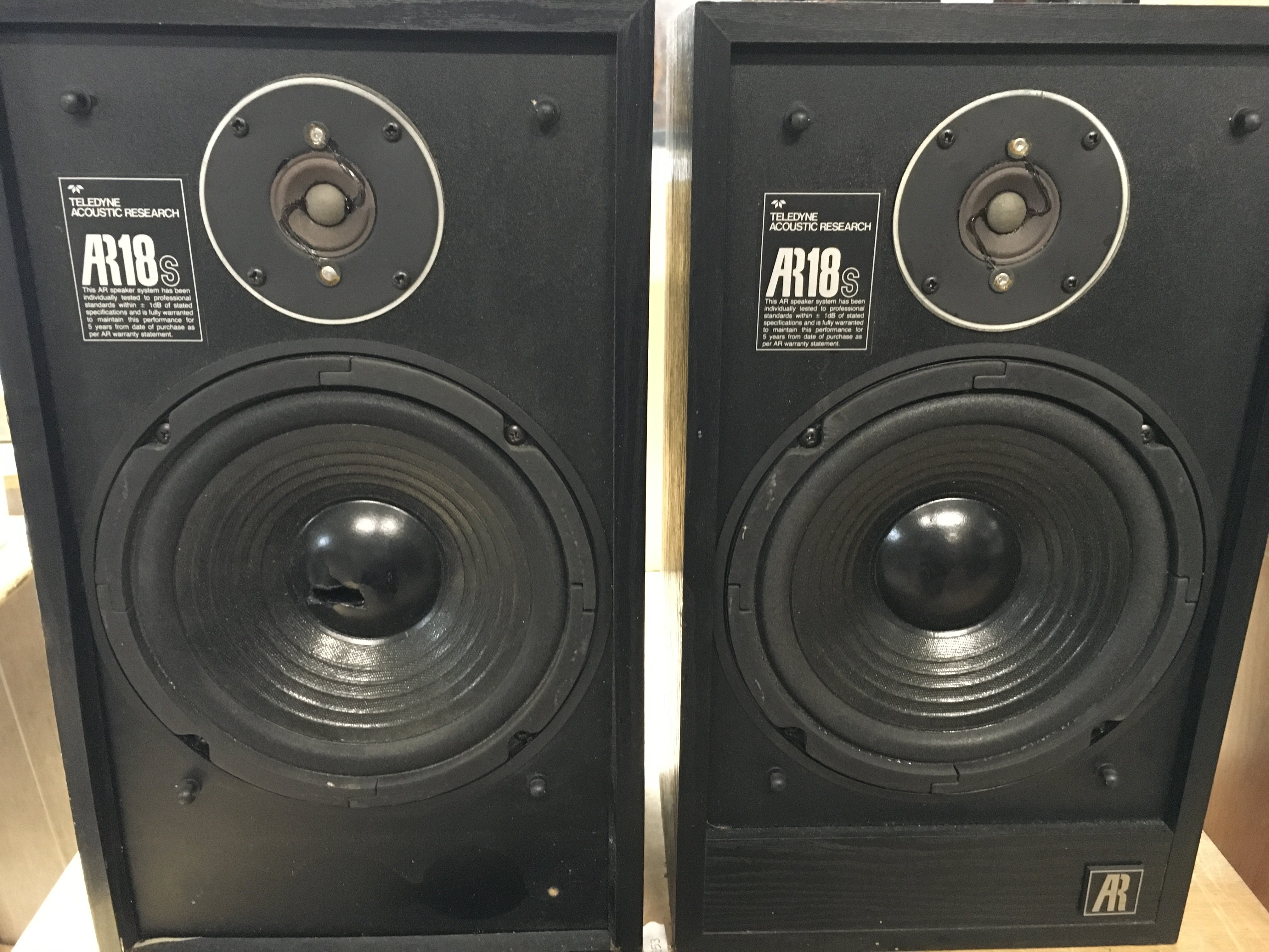 Acoustic research Ar18s and Mission speakers - Image 2 of 7