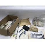 Box of military photographs, postcards and prints