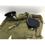 Collection of British military uniforms and milita
