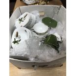 Box of midwinter china ware