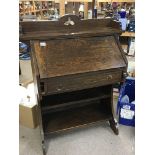 No Reserve - An Oak Arts and crafts style bureau w