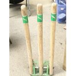 Vintage Puma cricket stumps