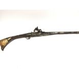 An Afghan long rifle / Jezail approximately 65inch