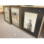 Replica Egyptian Papyrus paper paintings consistin
