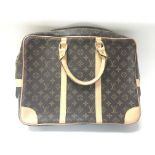 A Louis Vuitton style Laptop bag 42cm wide 33cm high. Some signs of use but overall good condition.