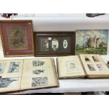 Victorian photo albums and pictures, most items ne