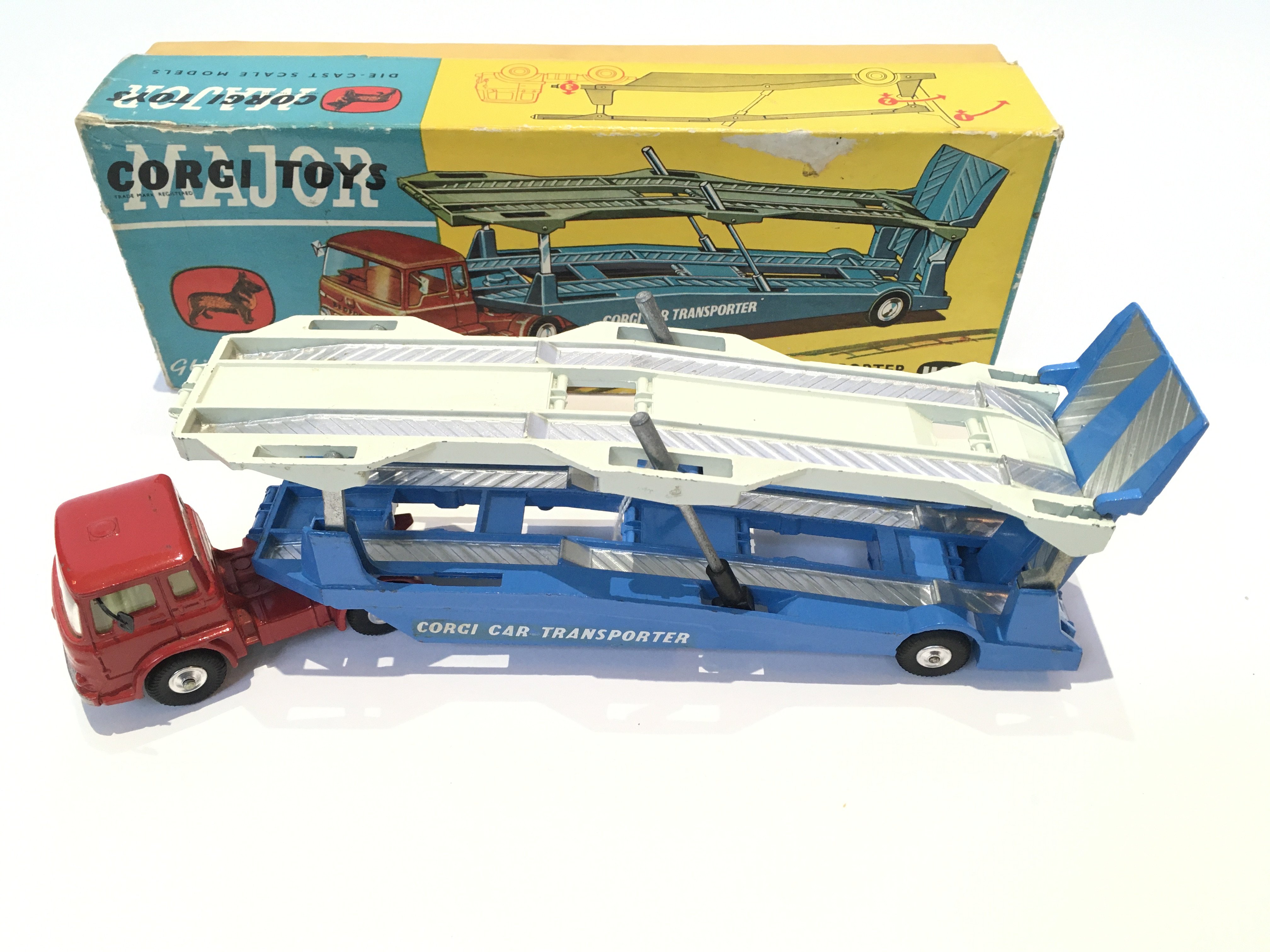 A Boxed Corgi Carrimore Car Transport. #1105