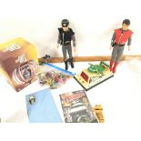 A Collection of Various Toys including Thunderbirds. A DVD and Videos. No Reserve.