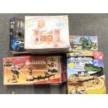 A Collection of Boxed Vintage Toys including M.A.S