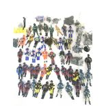 A Collection of Loose G.I. Joe Figures and Accesso