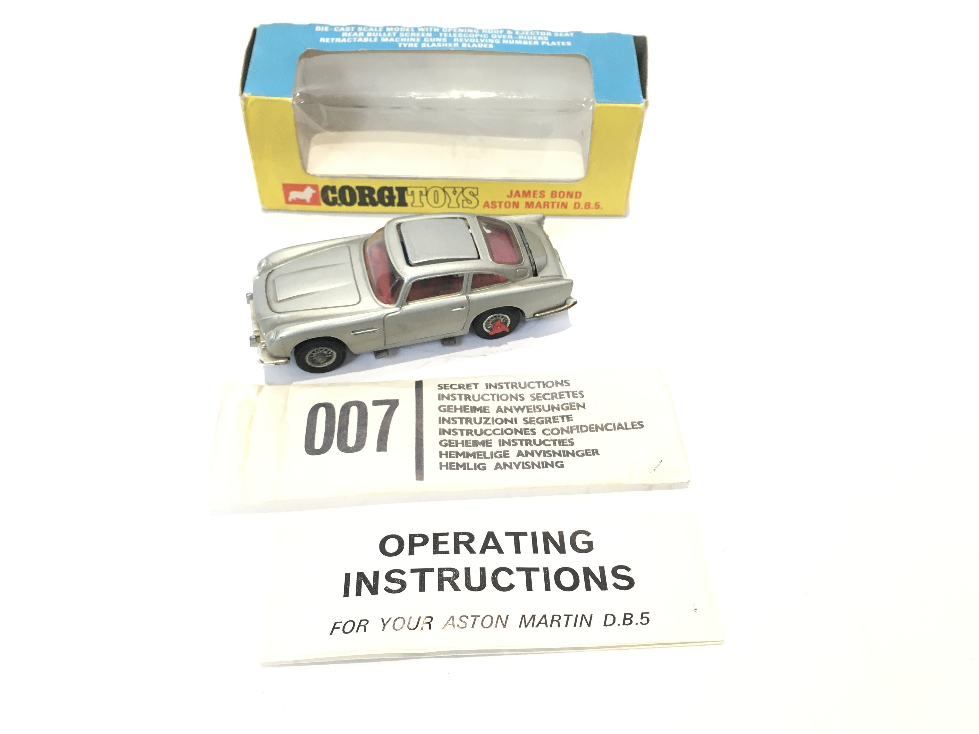 A Boxed Corgi James Bond Aston Martin D.B.5 # 270.