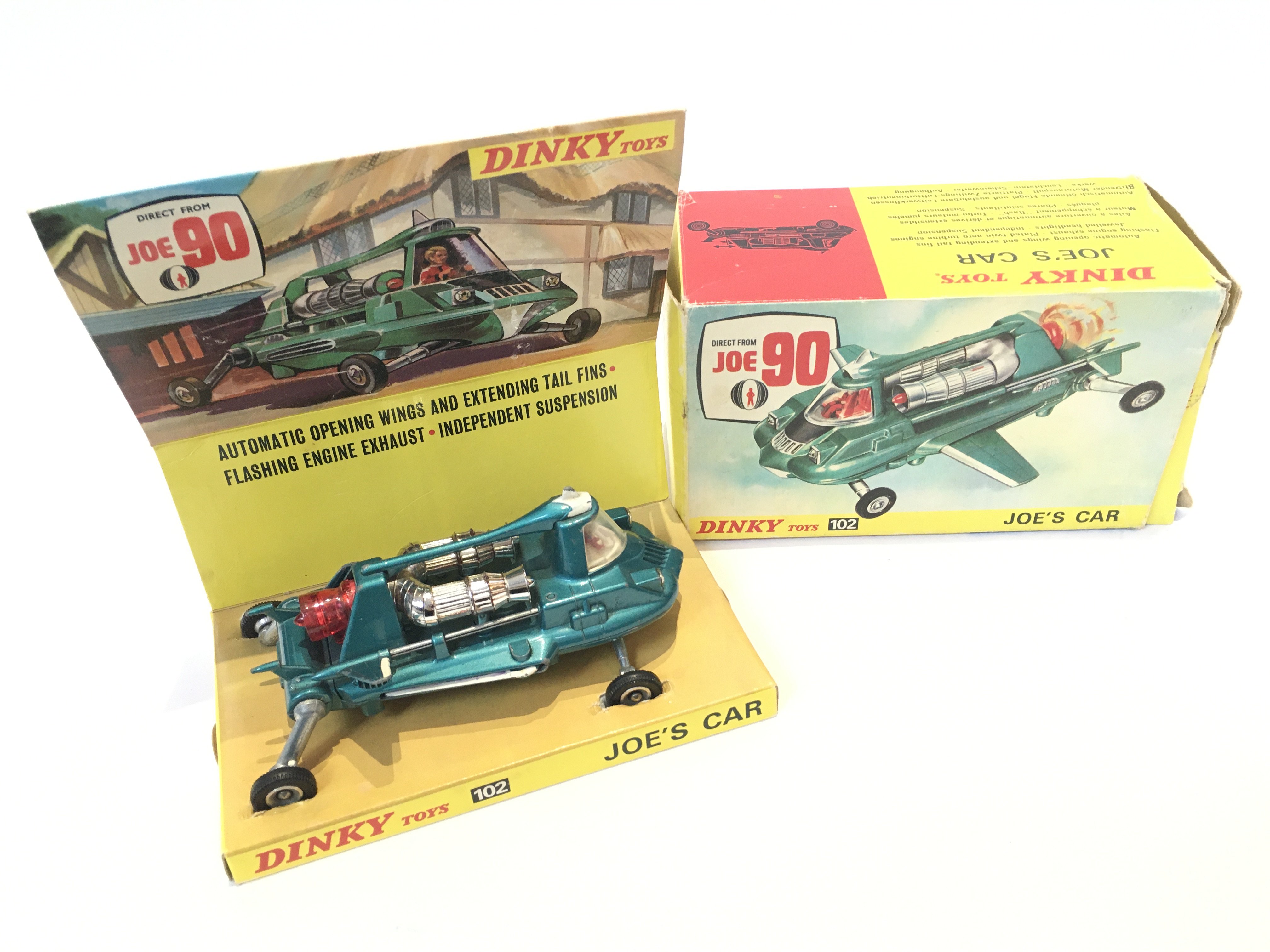 A Boxed Dinky Joe 90. Joes Car #102.